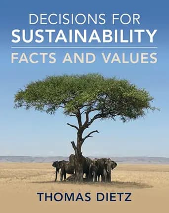 و دانلود نسخه کامل کتاب زبان اصلی Decisions for Sustainability: Facts and Values PDF | دانلود کتاب خارجی