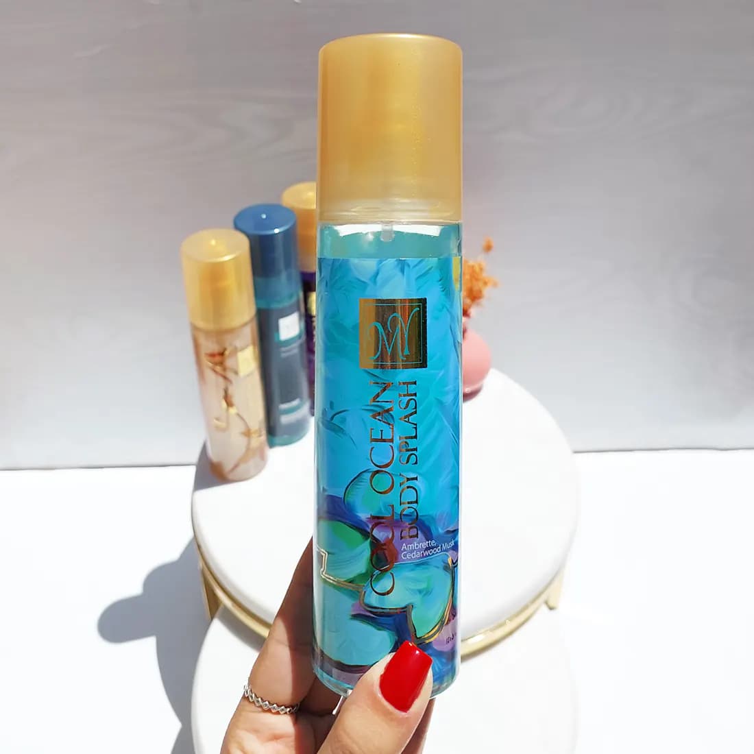 بادی اسپلش زنانه مای مدل cool ocean حجم 220 میلی لیتر
