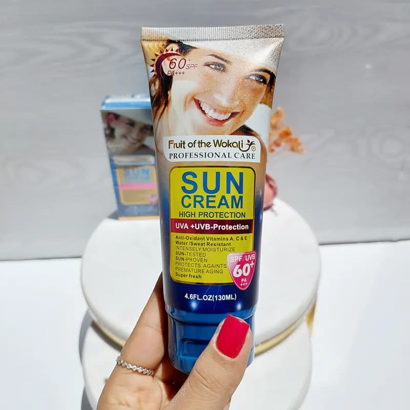 کرم ضدآفتاب وکالی spf60 حجم 130 میلی لیتر — تصویر ۳