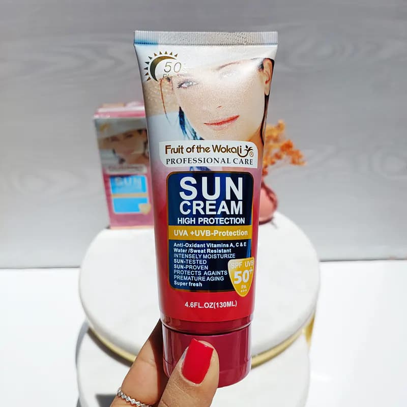 کرم ضدآفتاب وکالی spf50 حجم 130 میلی لیتر — تصویر ۲