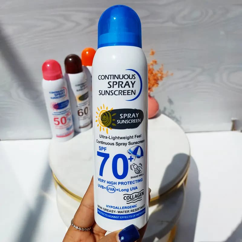 اسپری ضد آفتاب وکالی spf70 حجم 230 میلی لیتر — تصویر ۲