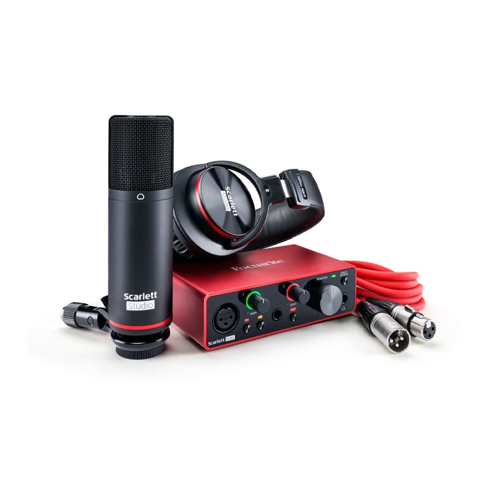 پکیج استودیویی Focusrite Scarlett Solo Studio G3