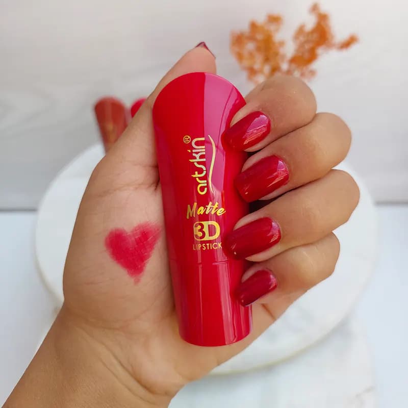 رژلب جامد آرت اسکین مدل 3D matte — تصویر ۶