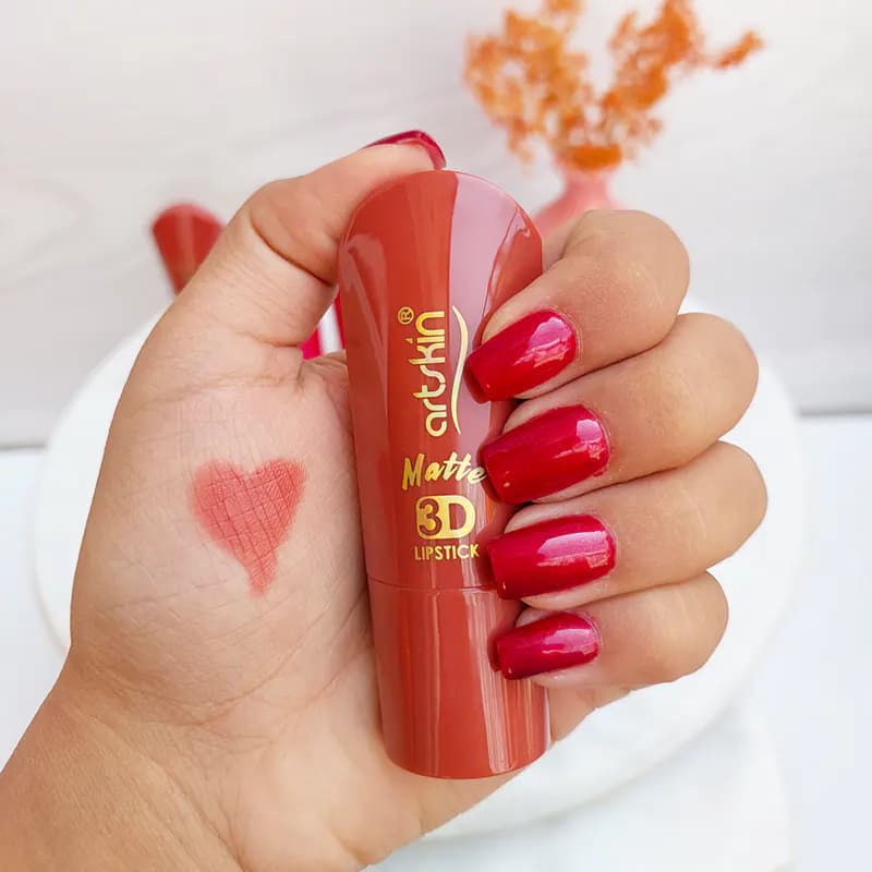 رژلب جامد آرت اسکین مدل 3D matte