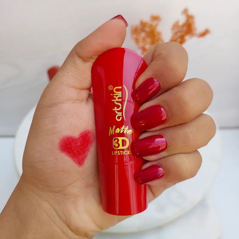 رژلب جامد آرت اسکین مدل 3D matte — تصویر ۵