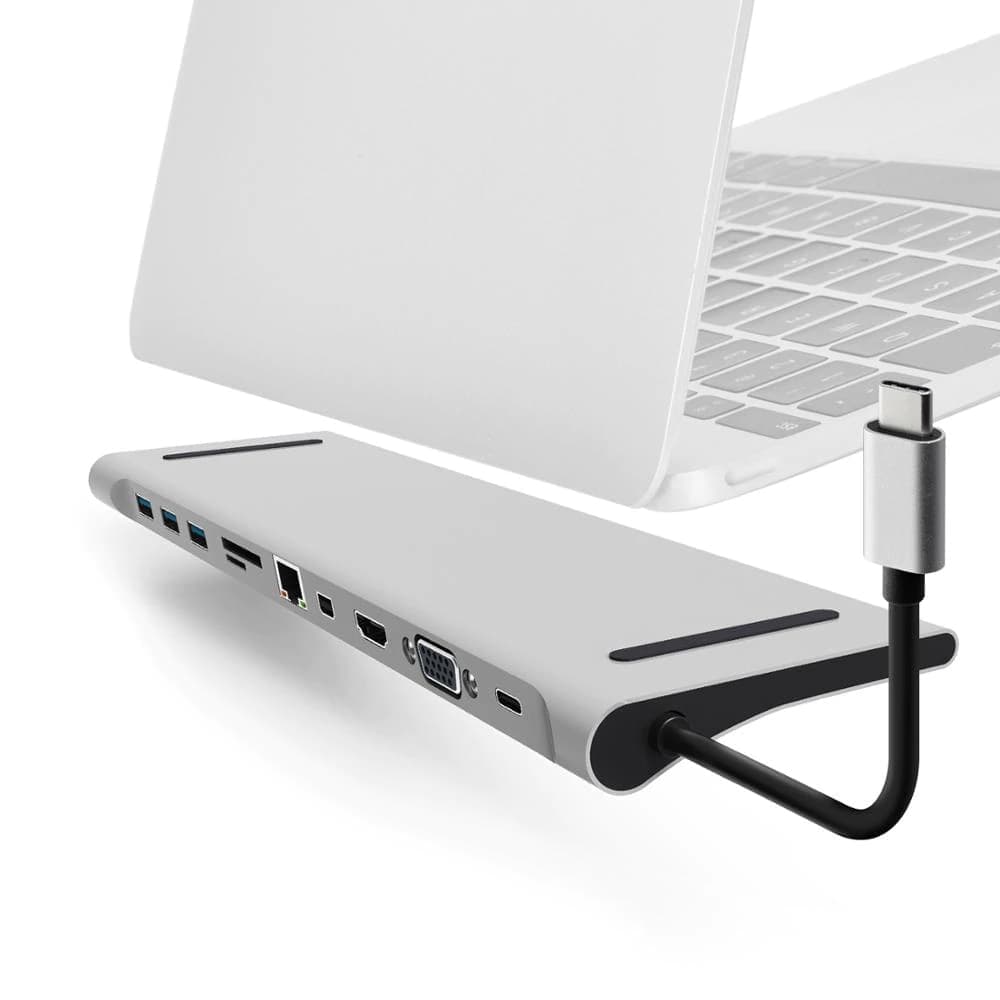 هاب USB مدل Type-C Station 11 in 1 — تصویر ۲