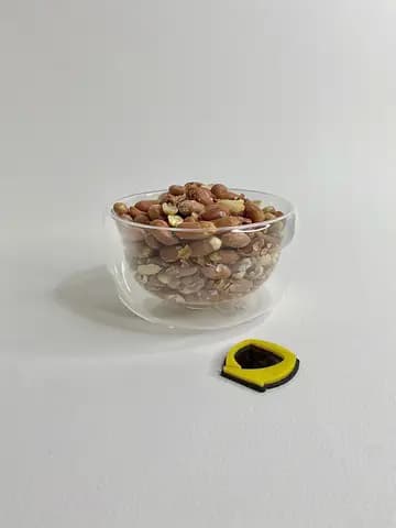 کاسه دوجداره پیرکس 350 میلی لیتر