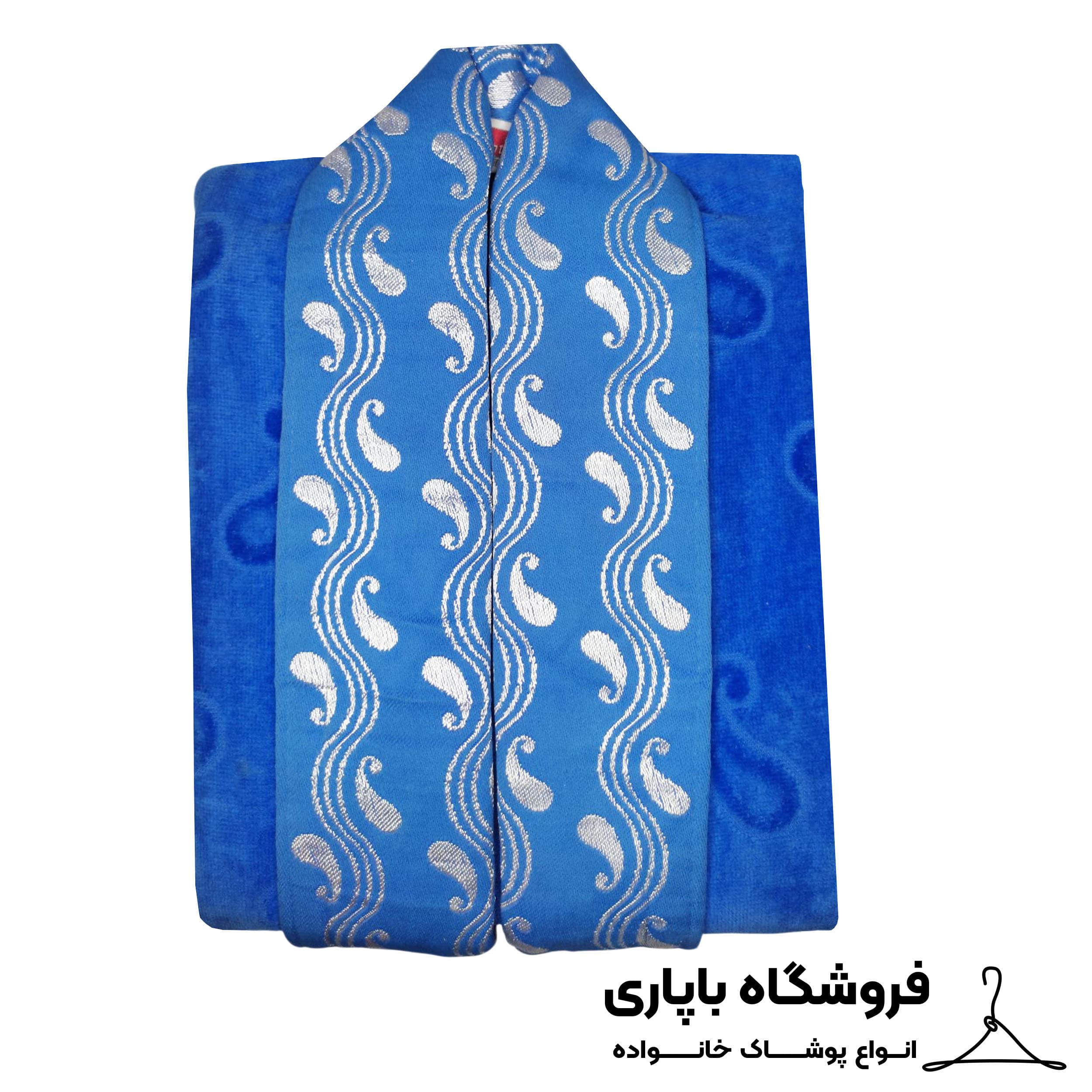حوله تن‌پوش آیدین تاول مدل ترمه سایز 125 کد 8072 — تصویر ۵