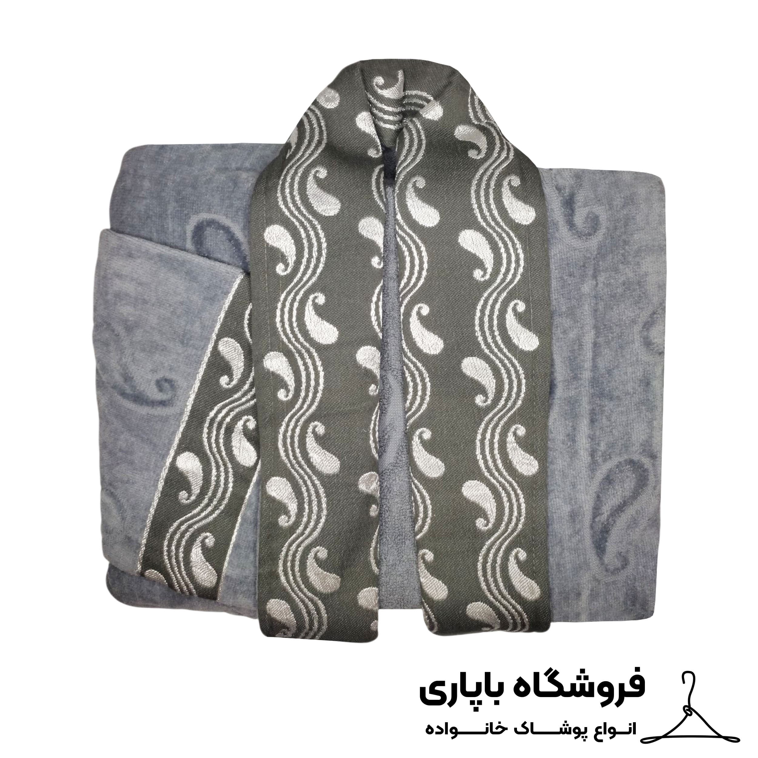 حوله تن‌پوش آیدین تاول مدل ترمه سایز 125 کد 8072 — تصویر ۳
