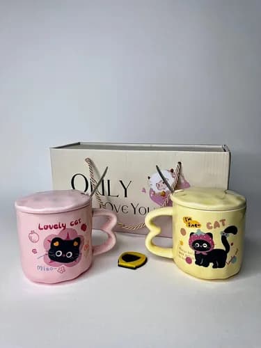 ماگ ست فانتزی گربه‌ای