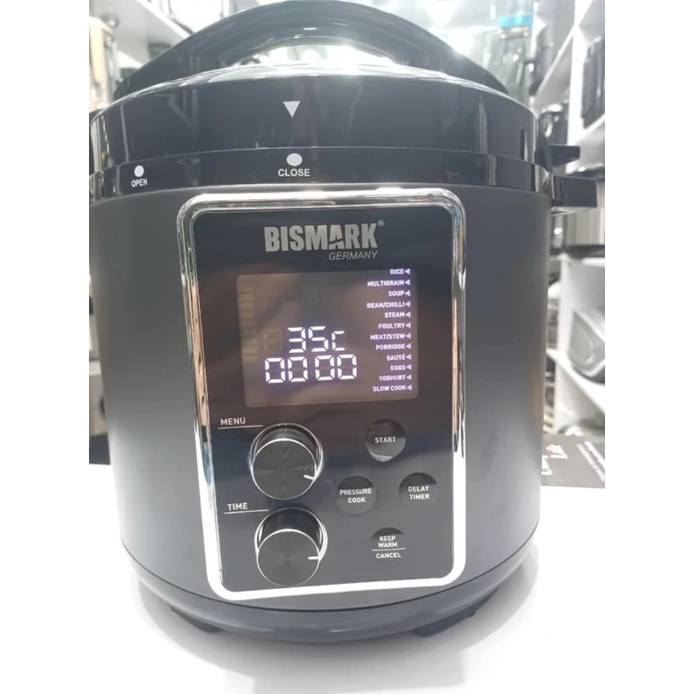زودپز برقی بیسمارک مدل BISMARK-BM200 (اورجینال) – 18 ماه کارت طلایی گارانتی – 60 ماه خدمات پس از فروش معتبر — تصویر ۳