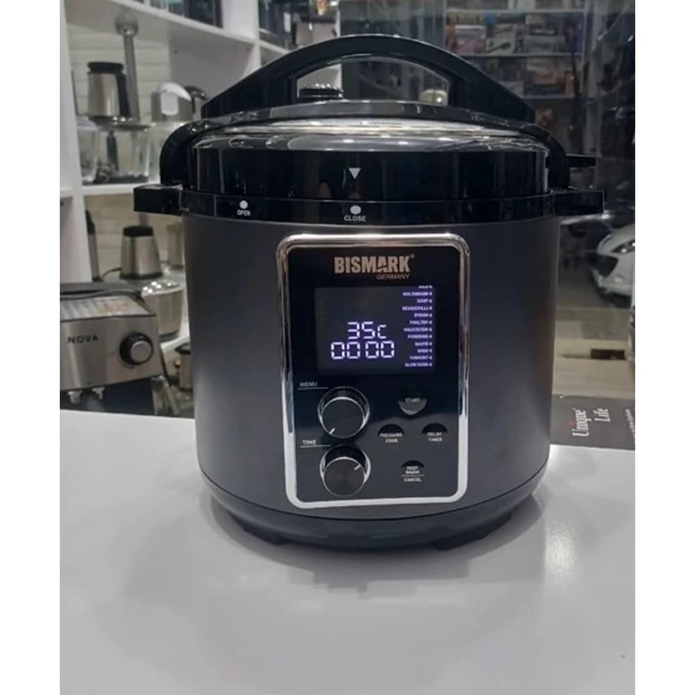 زودپز برقی بیسمارک مدل BISMARK-BM200 (اورجینال) – 18 ماه کارت طلایی گارانتی – 60 ماه خدمات پس از فروش معتبر — تصویر ۲