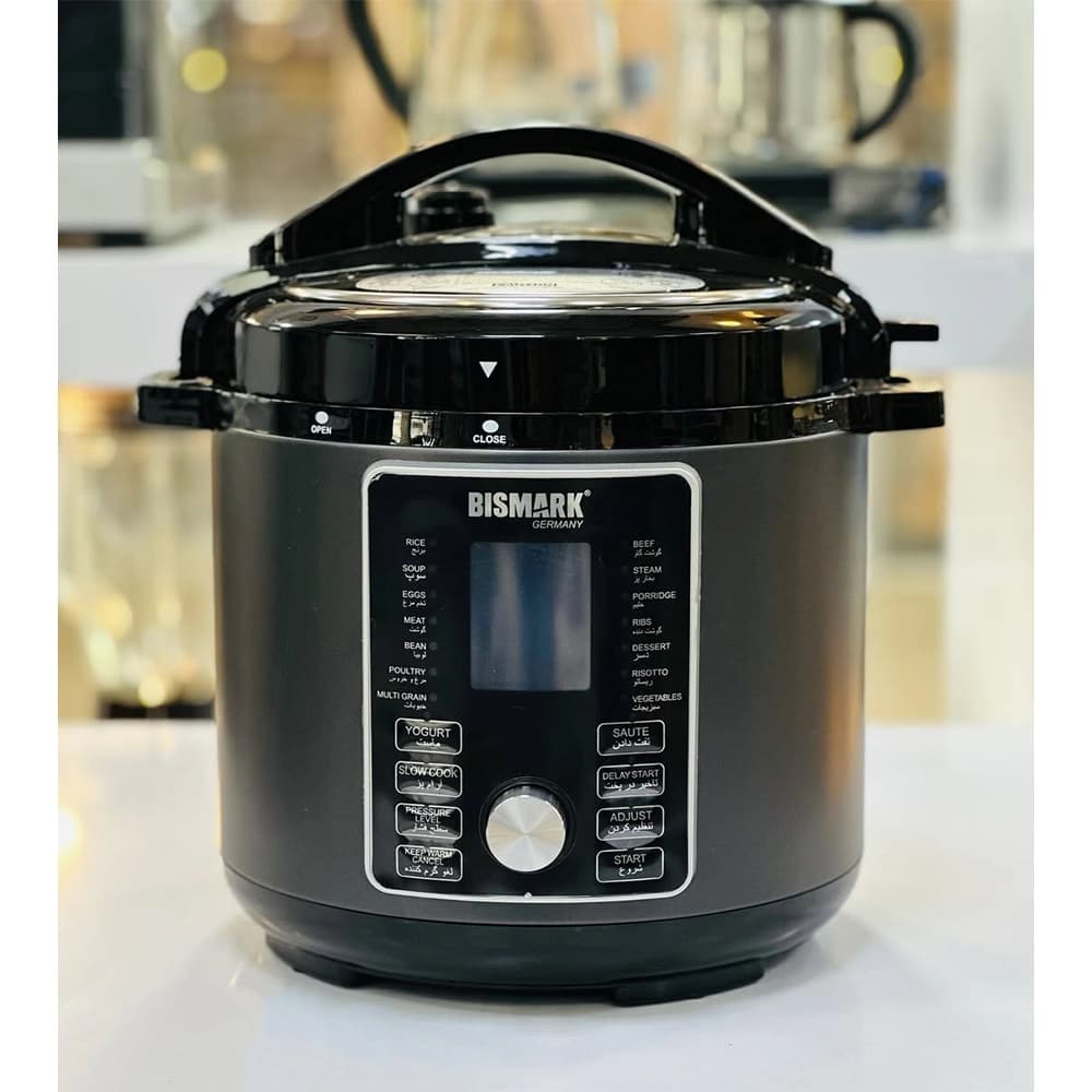 زودپز برقی بیسمارک مدل BISMARK-BM830 (اورجینال) – 18 ماه کارت طلایی گارانتی – 60 ماه خدمات پس از فروش معتبر — تصویر ۲