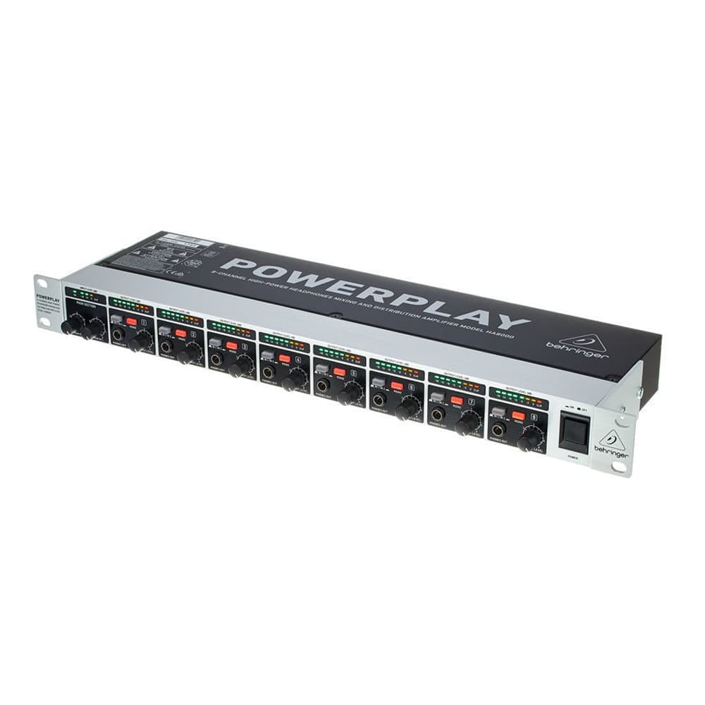 امپلیفایر و تقسیم کننده هدفون Behringer HA8000 V2 — تصویر ۴