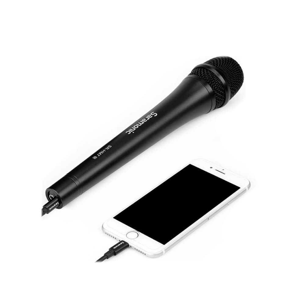 میکروفون لایتنینگ دستی داینامیک Saramonic SR-HM7 Di — تصویر ۵