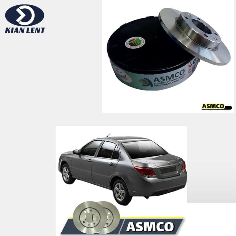 دیسک ترمز عقب دنا برند ASMCO (2 عددی)