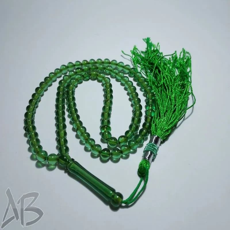 تسبیح سندلوس صددانه (101 دانه) بودار گرد ریز و بسیار خوشرنگ کد 904 آقابزرگ — تصویر ۲