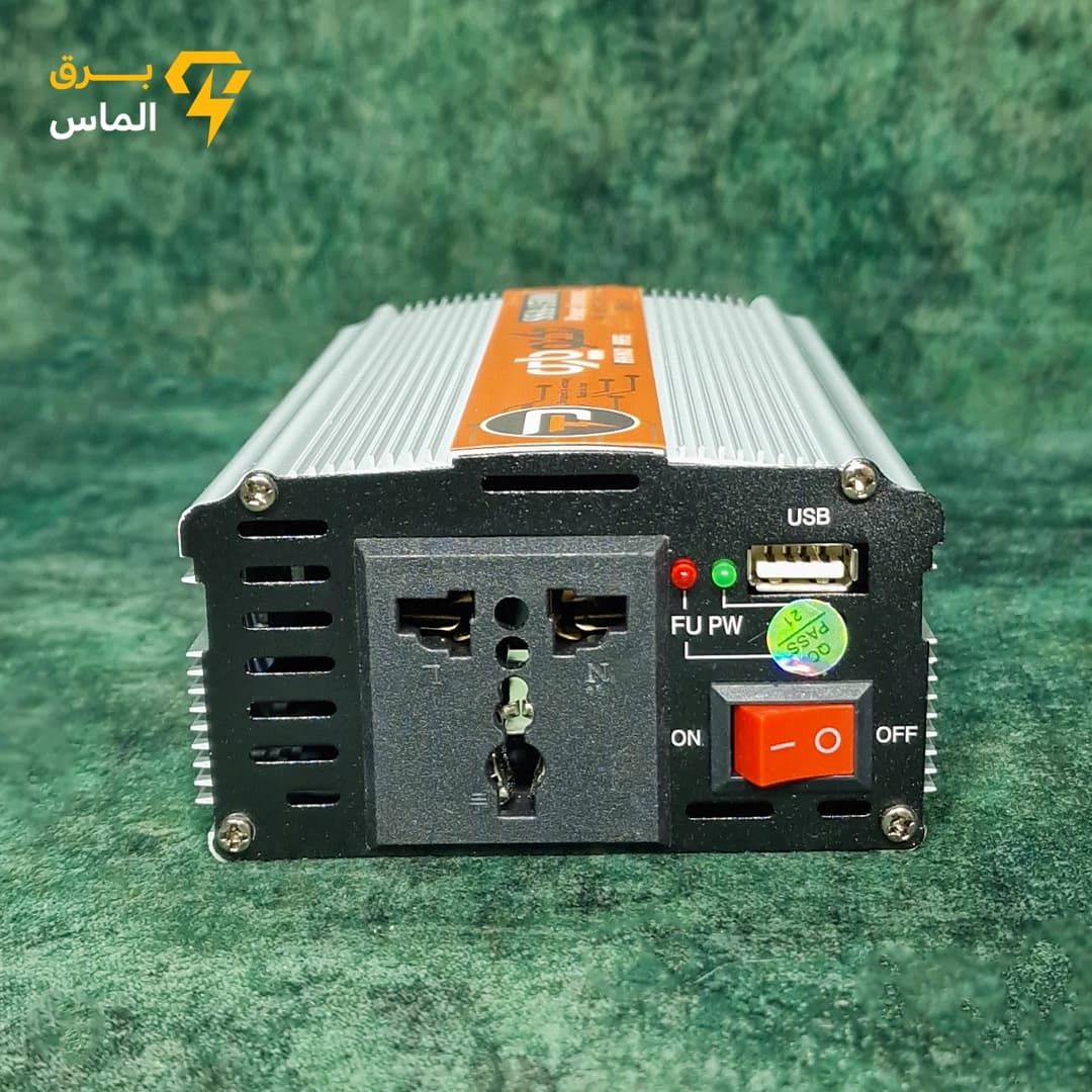 مبدل برق 24 به 220 ولت (اینورتر) 1500 وات / ضمانت بازگشت وجه — تصویر ۴