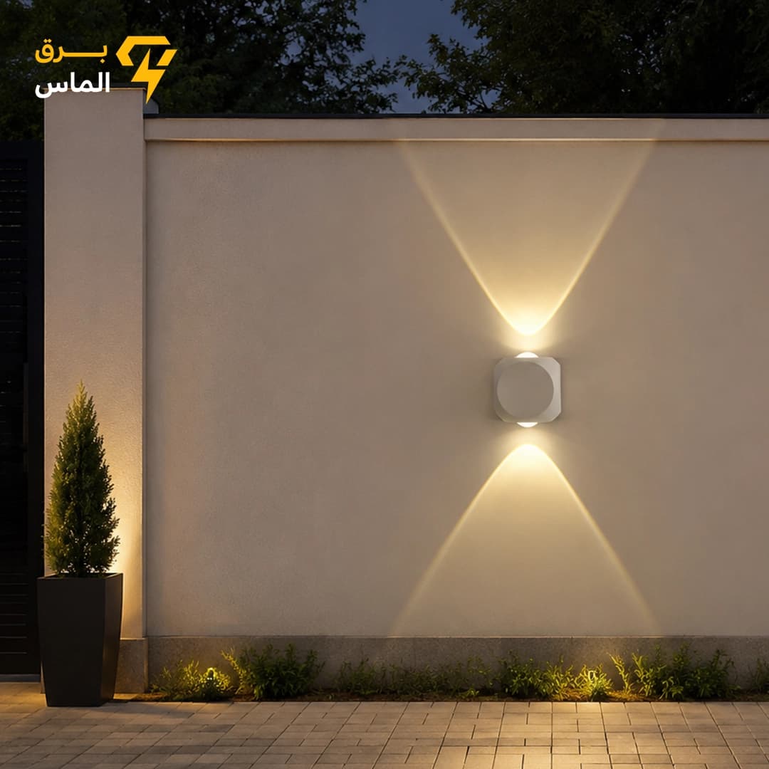 دکوراتیو دو طرفه مودی – بدنه سفید و مشکی نور آفتابی ا IR-MD6402-C