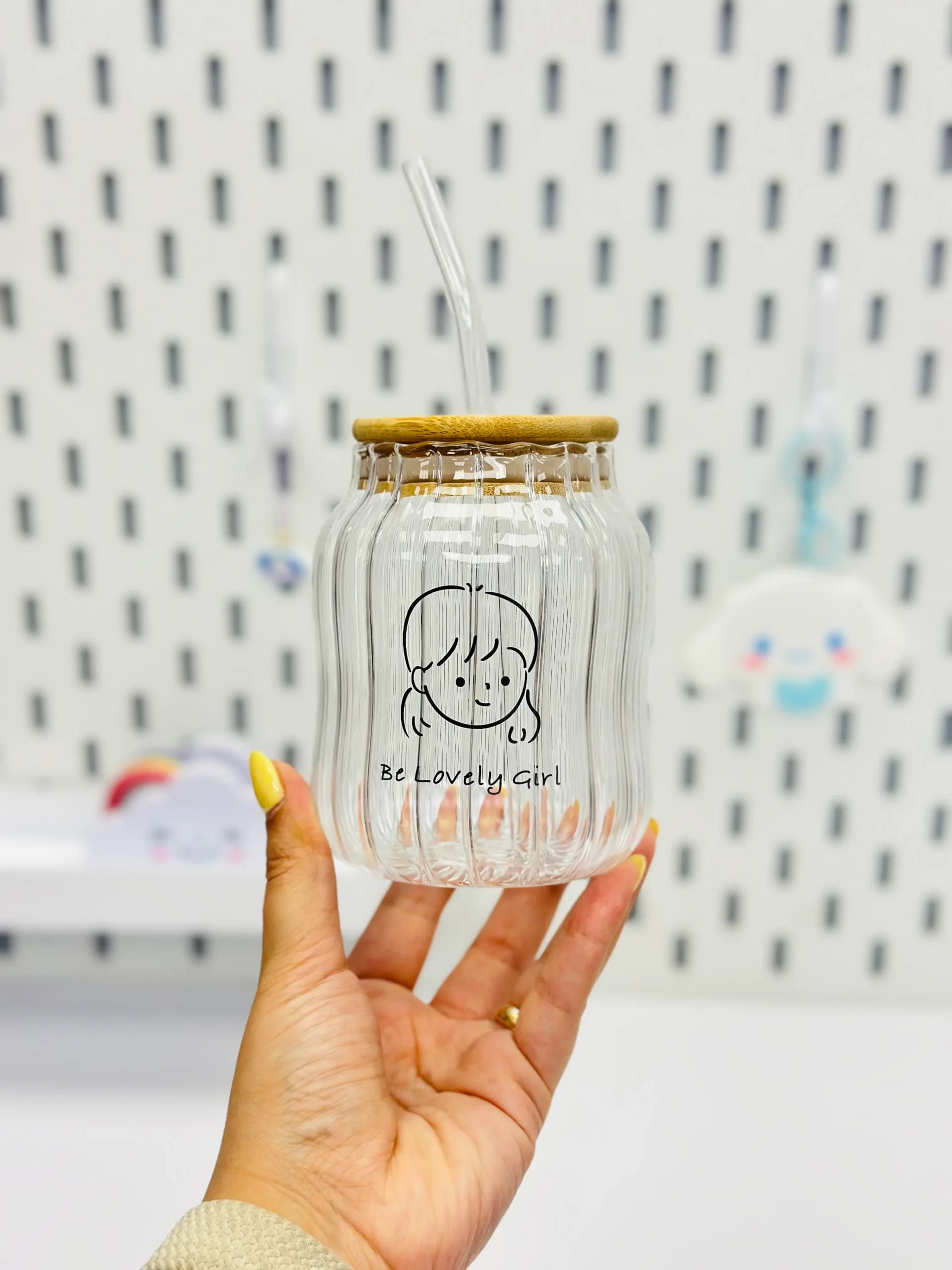 ماگ ست پیرکس دختر پسر درب بامبو کیوت CUTE — تصویر ۲