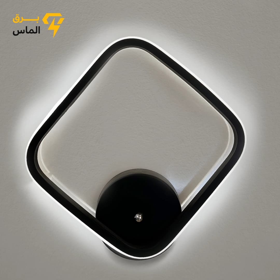 چراغ دیواری مافریز مدل مدرن کد DPS120 / نچرال / آلومینیوم دایکاست / مشکی الکترواستاتیک وارداتی / ضمانت 2 ساله معتبر — تصویر ۲