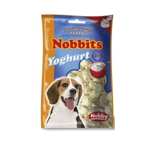 تشویقی سگ نوبی قطره ای ماست Nobby وزن 200 گرم