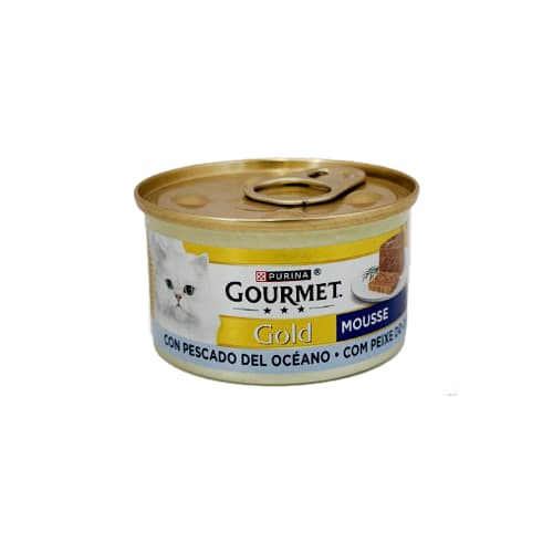 کنسرو گربه بالغ گورمت پته ماهی تن Gourmet وزن 85 گرم