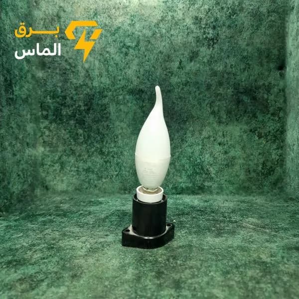 لامپ شمعی ال ای دی 7 وات سفید پارس