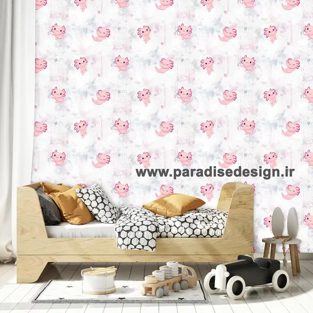 کاغذ دیواری کودک کارتونی کد D4