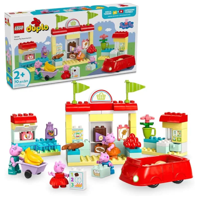 لگو Peppa Pig Supermarket سری دوپلو کد 10434