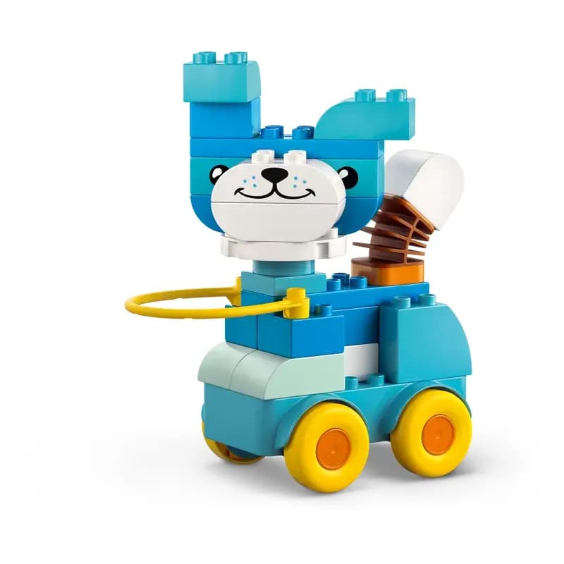 لگو animals on wheels 3-in-1 سری دوپلو کد 10448 — تصویر ۷