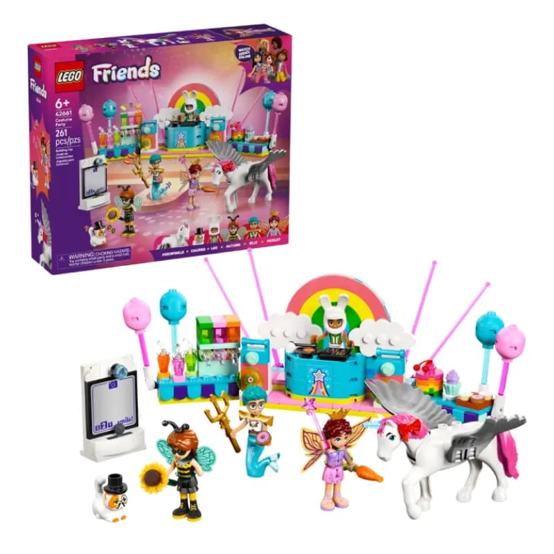 لگو Costume Party with Unicorn & Fairy سری فرندز کد 42661