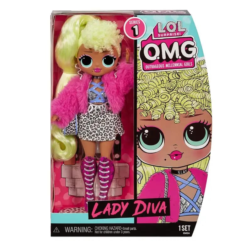 ال او ال عروسک lady diva کد 580539