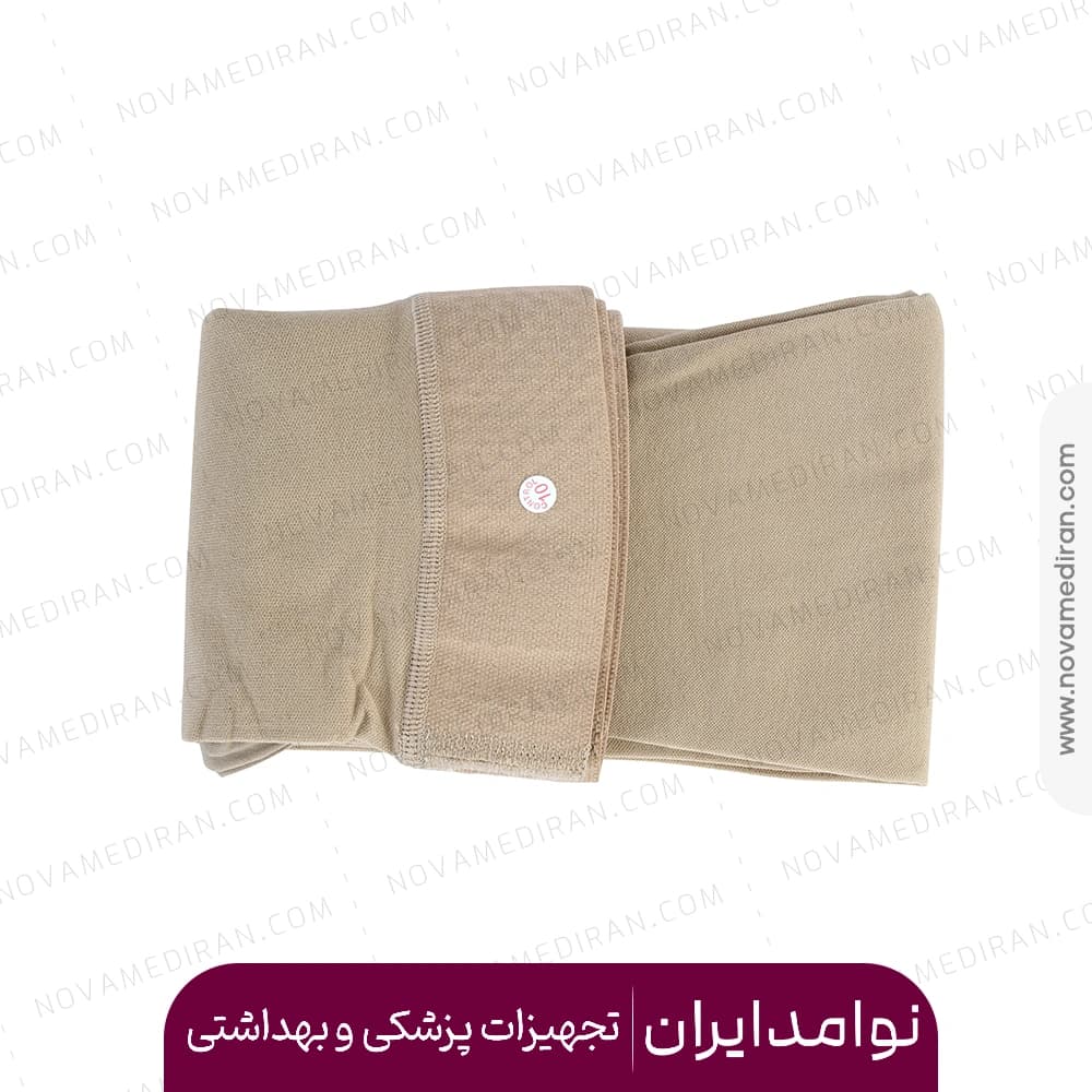 جوراب واریس بالای ران ترکیه‌ای پنجه باز AG برند varicease — تصویر ۸