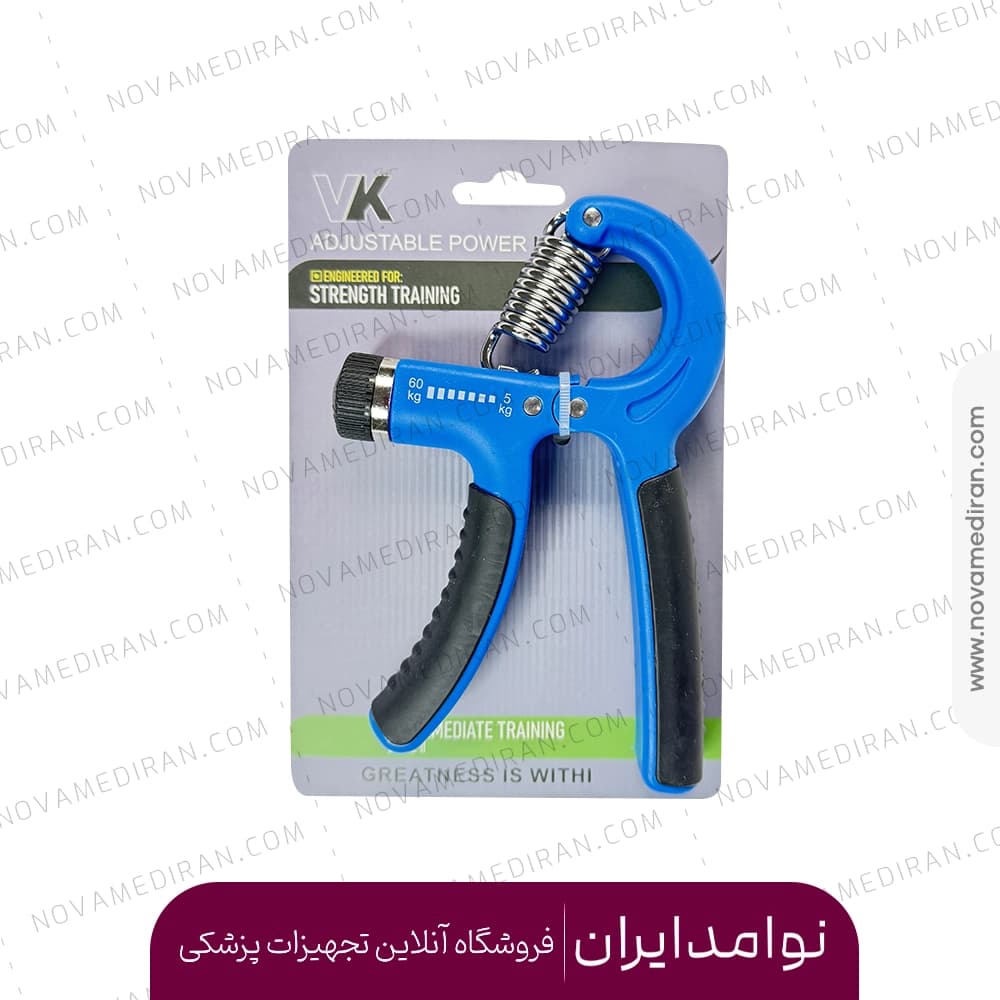 قیچی فنر تقویت مچ قابل تنظیم از 5 تا 60 کیلوگرم برند VK — تصویر ۴