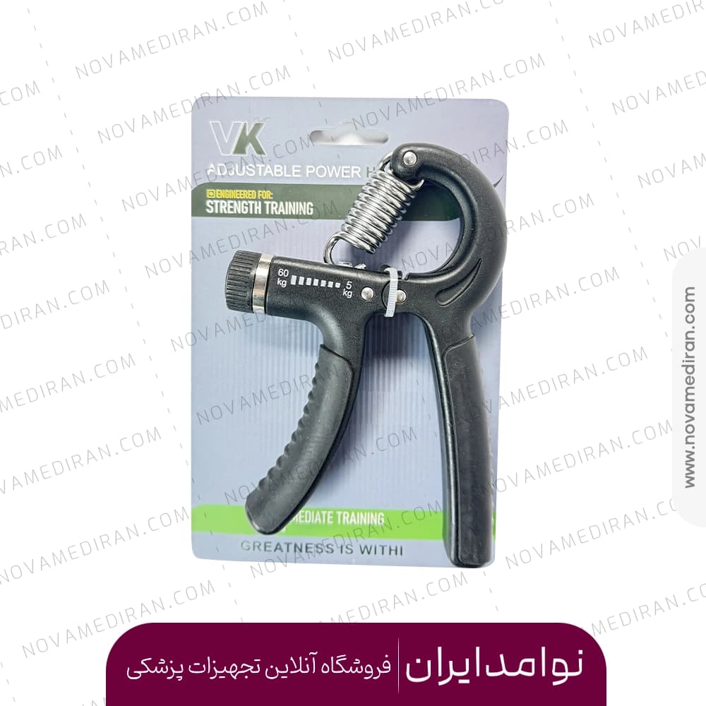 قیچی فنر تقویت مچ قابل تنظیم از 5 تا 60 کیلوگرم برند VK — تصویر ۳