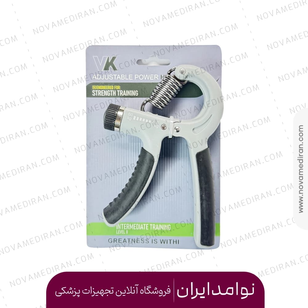 قیچی فنر تقویت مچ قابل تنظیم از 5 تا 60 کیلوگرم برند VK — تصویر ۲