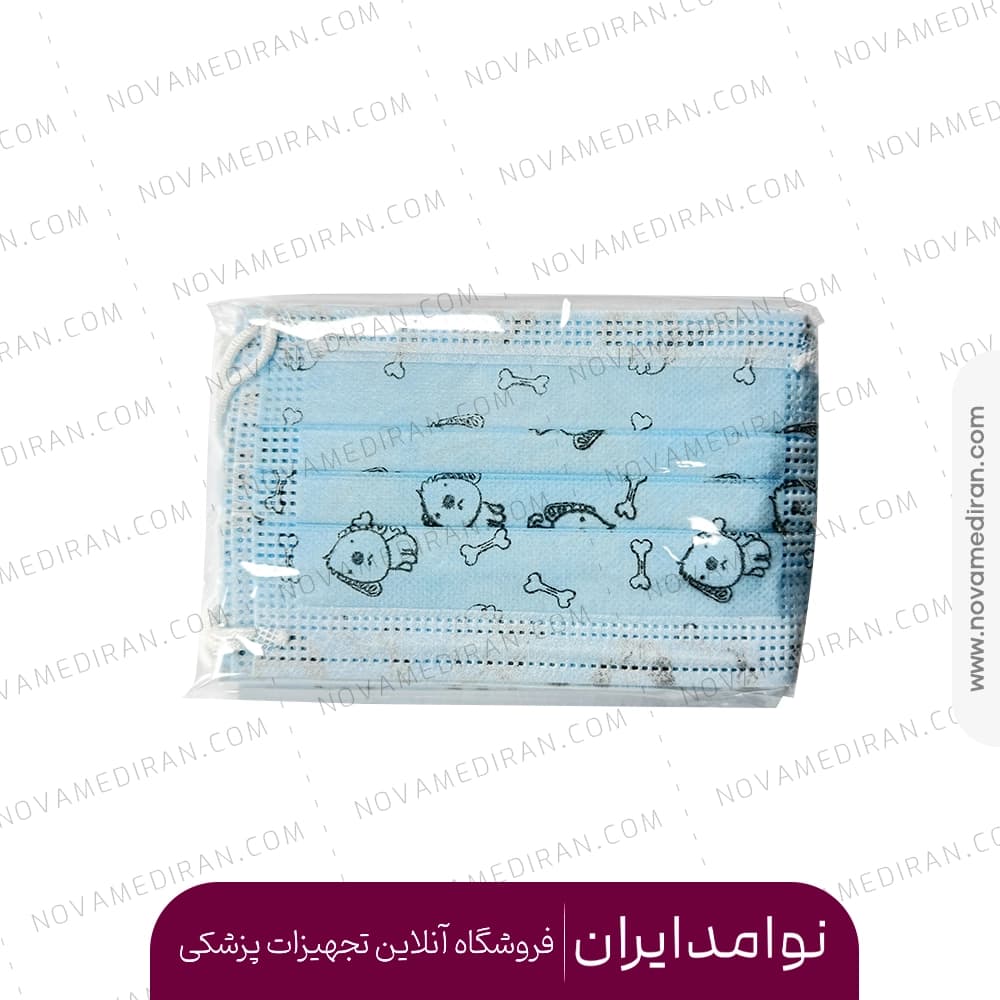 ماسک کودک برند ساینا بسته 50 عددی — تصویر ۳