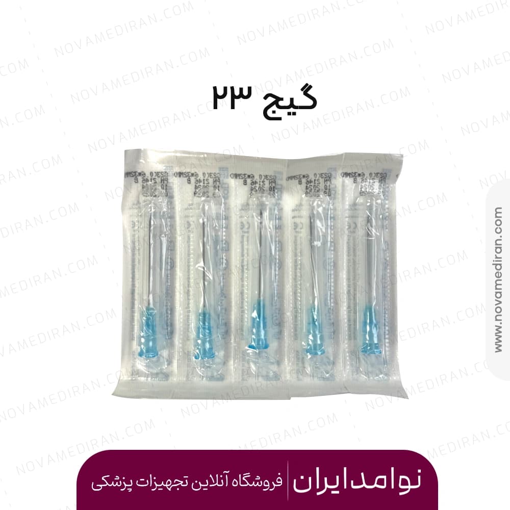 سرسوزن تزریق آوا بسته ۱۰۰ عددی — تصویر ۳