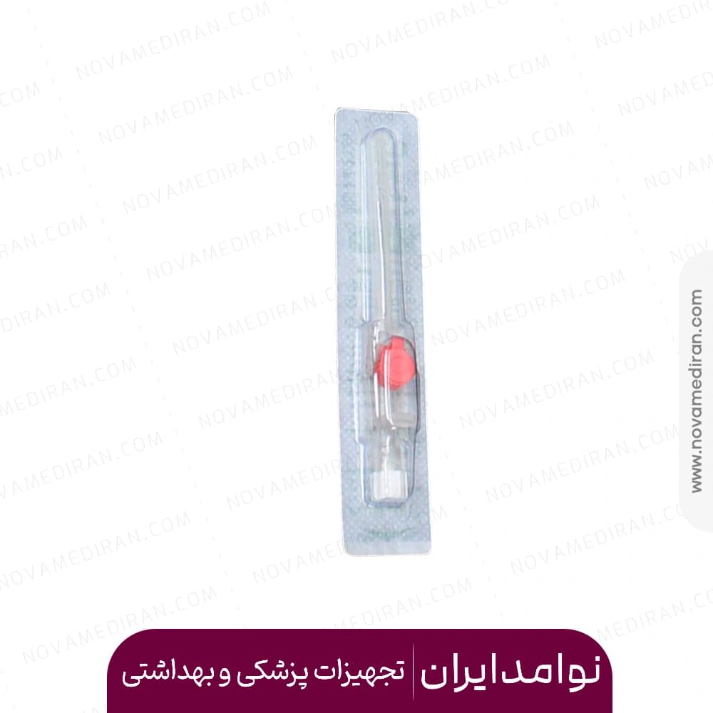 آنژیوکت صورتی برند پلاسفلون گیج 20 سایز 1.1 میلی متر بسته ۱۰۰ عددی