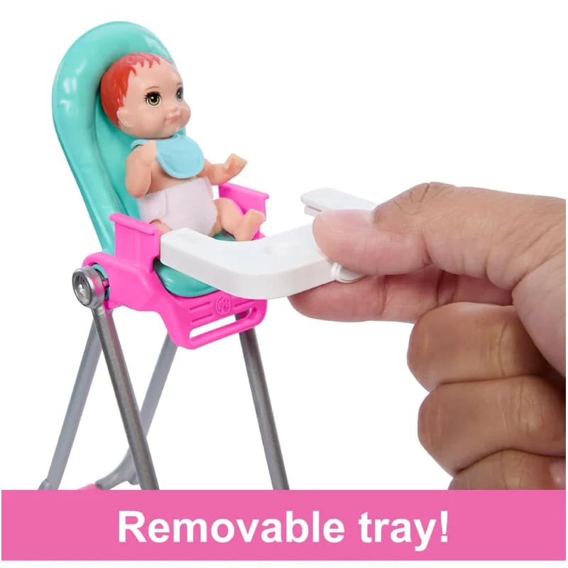 عروسک باربی مدل Skipper Babysitter کد HTK35MAT — تصویر ۲