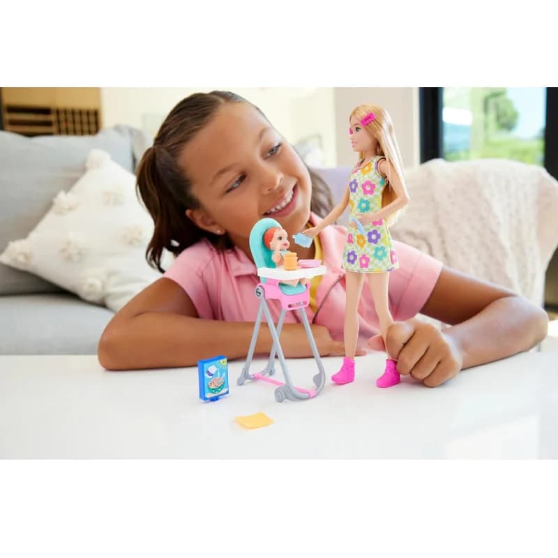عروسک باربی مدل Skipper Babysitter کد HTK35MAT — تصویر ۳
