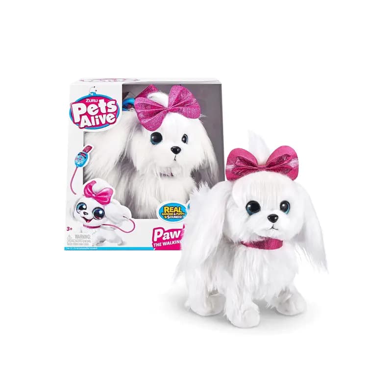 عروسک سگ رباتیک کنترلی مدل pets alive کد 9531