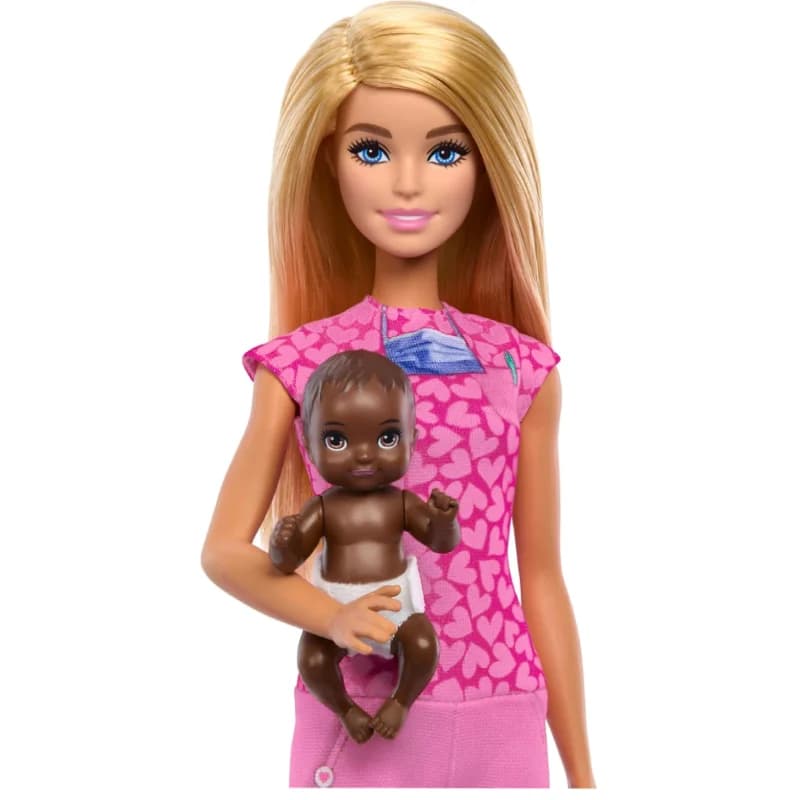 عروسک باربی مدل Doctor Doll with Blonde Fashion — تصویر ۵