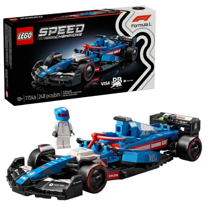 لگو Visa Cash App RB VCARB 01 F1® Race Car سری اسپید کد 77246