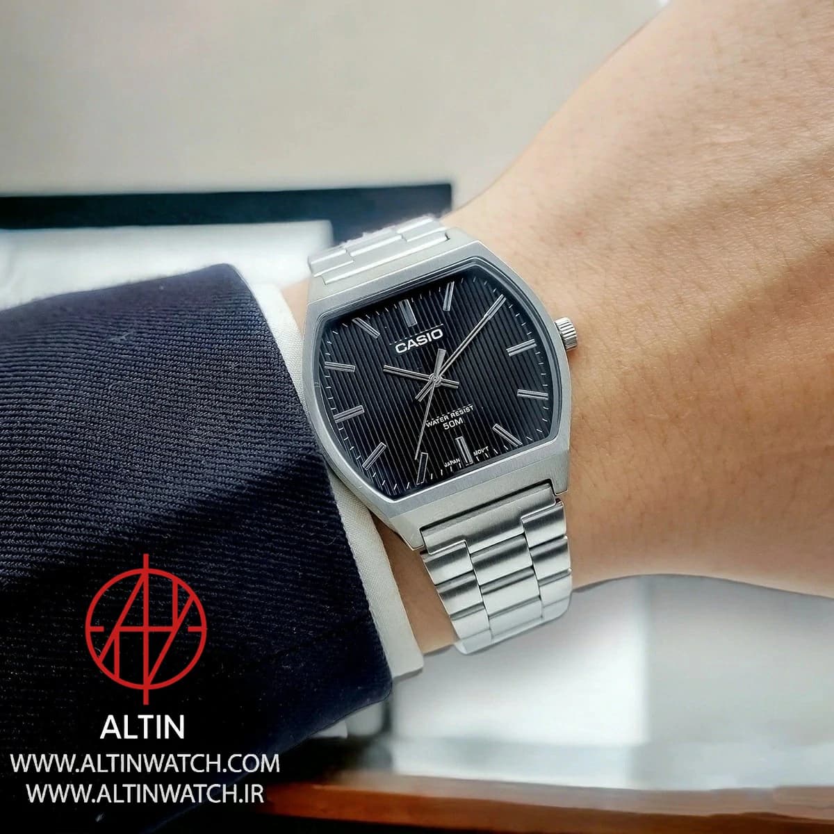 ساعت مچی مردانه کاسیو مدل CASIO MTP-B140D-1AVDF — تصویر ۱۰
