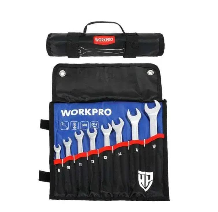 ست آچار یکسر رینگ 8 عددی برند WORKPRO ورک پرو کد کالا WP202503