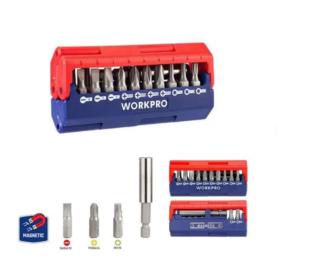 ست سرپیچگوشتی ۱۳ عددی برند WORKPRO ورک پرو کد کالا WP221062