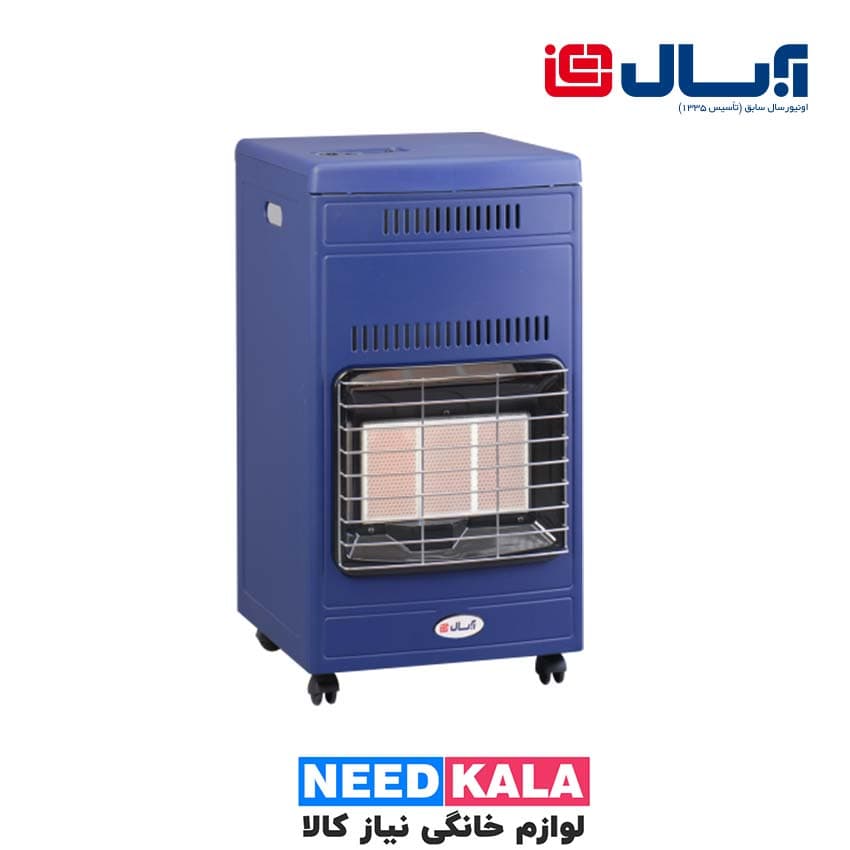 بخاری گازی تابشی متحرک آبسال مدل 440 (گاز مایع) — تصویر ۳