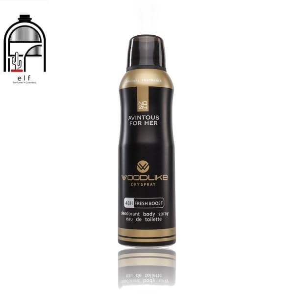 اسپری بدن زنانه وودلایک مدل Aventus For Her | Woodlike Body Spray for Women